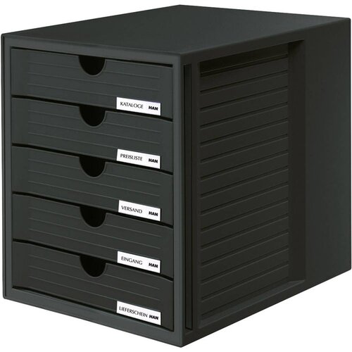 Han predalnik system box, zaprt, črn Slike