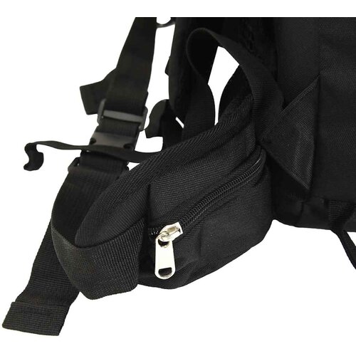  Ruksak za planinarenje crni 60 L od tkanine Oxford Slike