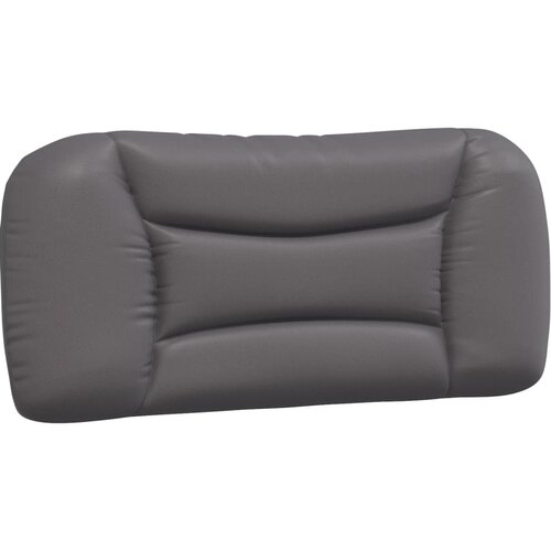 VidaXL Vzglavna stranica siva 80 cm umetno usnje, (21048553) Slike