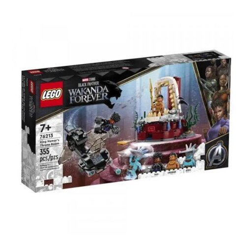 Lego black panter king namors throne room ( LE76213 ) Cene
