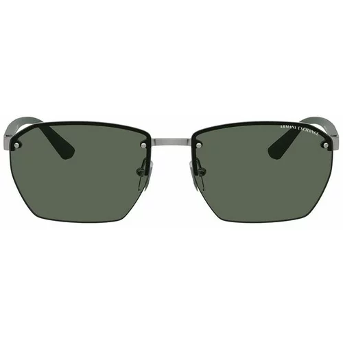 Armani_Exchange Sončna očala moški, zelena barva