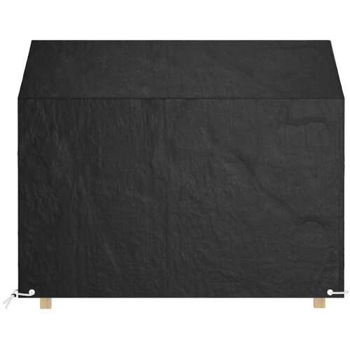 Maison Chic Prevleka za zunanjo pohi&amp;scaron;tvo - Prevleka za gugalno klop 2 kosa 8 obročkov 160x70x70/88 cm PE, (21795209) Slike