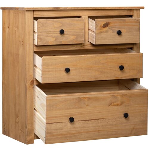 Maison Chic Komoda - Predalnik 80x40x83 cm borovina Panama Range, (21716131) Slike
