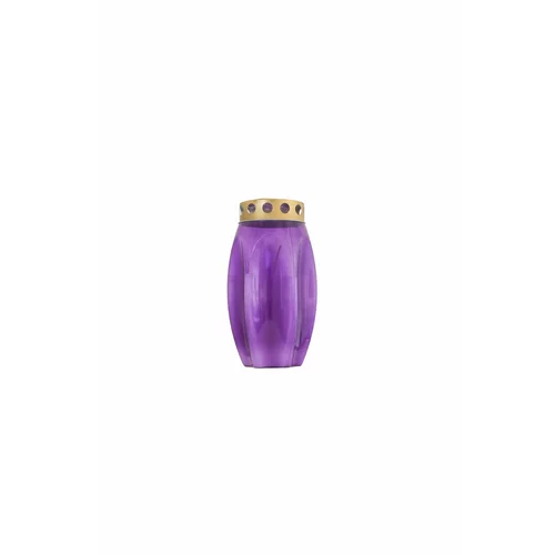  Parafinska sveča CVET (vijolična, srednja)