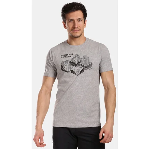 Kilpi Men's functional T-shirt GAROVE-M Light grey