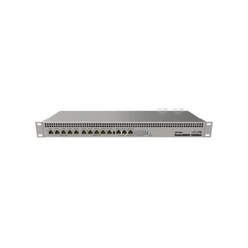 MikroTik RB1100AHx4 ruter sa 13 Gigabit 10/100/1000Mb/s LAN/WAN, Quad core CPU 1.4GHz , Ipsec accelerator, 1GB RAM, PoE in 802.3af/at, dual redundant power supplies, 19" rack, ROS L6 Cene