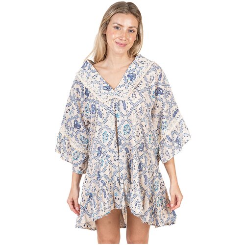 Isla Bonita By Sigris Pareo Poncho Bež Slike
