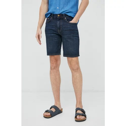 Tommy Hilfiger Traper kratke hlače za muškarce, boja: tamno plava