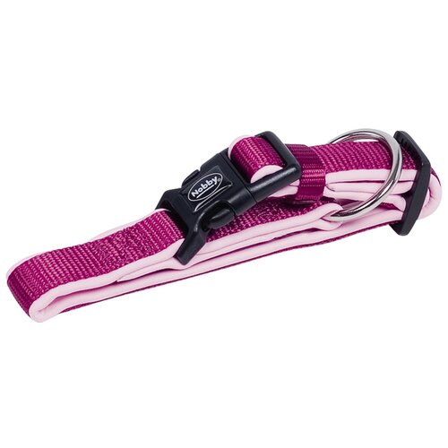 Nobby dog classic preno ogrlica m/l pink 25/35mm 40-55cm Slike