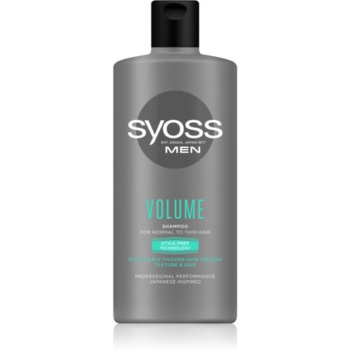 Syoss Men Volume šampon za volumen tanke kose za muškarce 440 ml Cijene