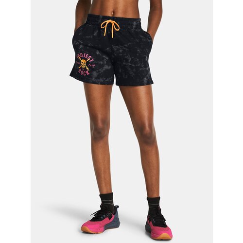 Under Armour Project Rock Terry Underground Black Women&amp;#039;s Sports Shorts Slike
