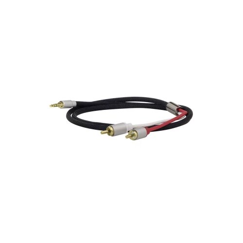  Cinch Audio Adapter [1x 3,5 mm banana utikač - 2x Muški cinch konektor] Crna Dynavox Cijene