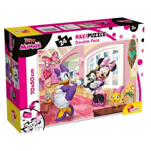 Lisciani Puzzle Minnie, Dvostrane, 24 dijelova Cene