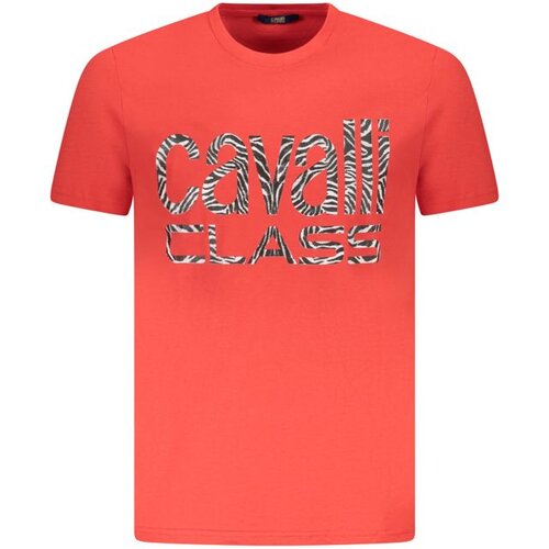 Cavalli Class Muška Majica Kratkih Rukava Crvena Cene
