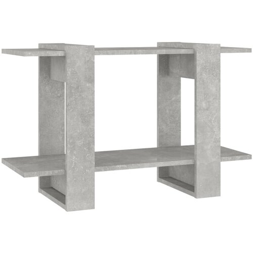 Maison Chic Knjižna omara - Knjižni regal betonsko siva 80x30x51 cm, (21723556) Slike