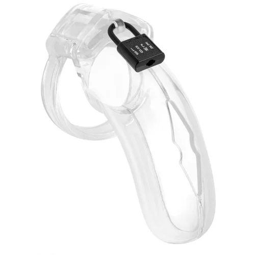 LOCKDOWN Chastity Cage Clear Large