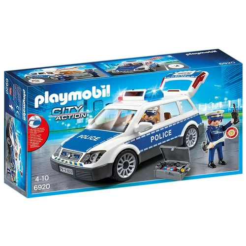 Playmobil policijski avto z lučmi in zvokom 6920 - police