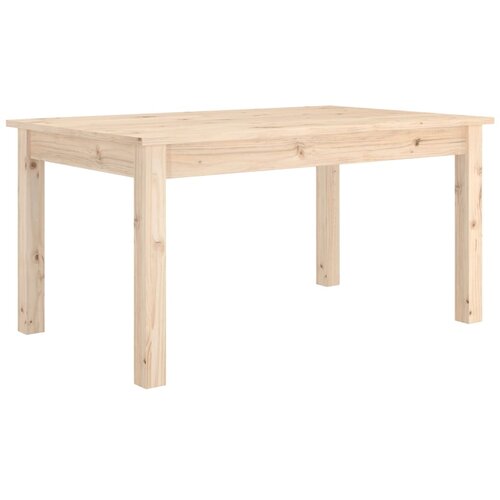 Maison Chic Klubska mizica - kavna mizica - Nizka mizica 80×50×40 cm trdna borovina, (21753460) Cene