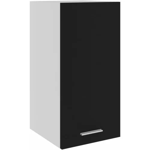 vidaXL Viseča omarica črna 29,5x31x60 cm iverna plošča, (20622740)