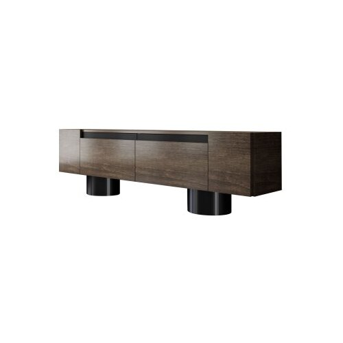 Hanah home Hanah Kućna TV komoda, boemski stil, 120x50x30cm, smeđa Slike