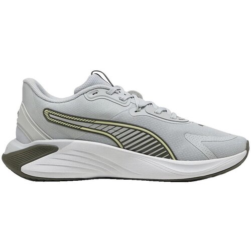Puma Fitnes / Trening Baskets Pwr Hybrid TR Lace Pack gris en mat&amp;eacute;riaux recycl&amp;eacute;s Siva Slike
