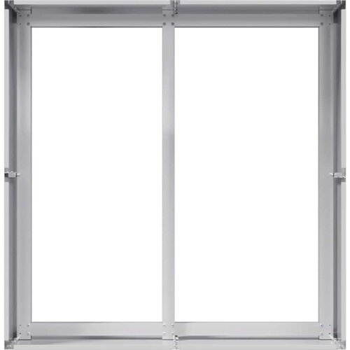 VidaXL Sadilica 80x80x40 cm od pocinčanog čelika Slike