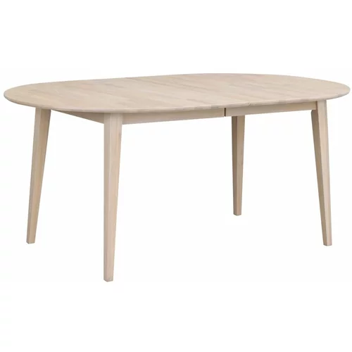 Rowico ovalni blagovaonski stol od svijetlog hrasta Mimi, 170 x 105 cm
