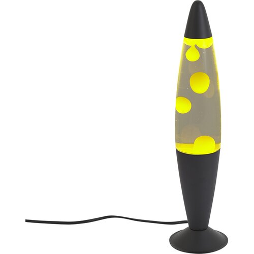 QAZQA Lava svetilka prozorna z rumenim voskom vklj. LED - Molten Lava Slike