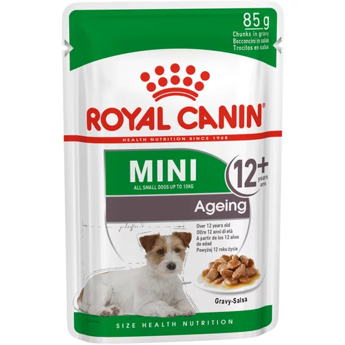 Royal Canin Mini Ageing 12 + mokra hrana - 12 x 85 g