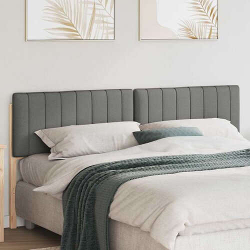  Tapecirani uzglavlje s uzglavljem Smeđa i svijetlosiva 180 cm Cijene