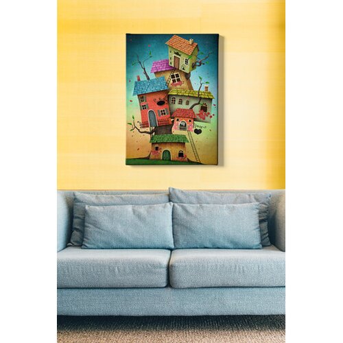 Wallity Slika na zidu na platnu 50x70cm Cene