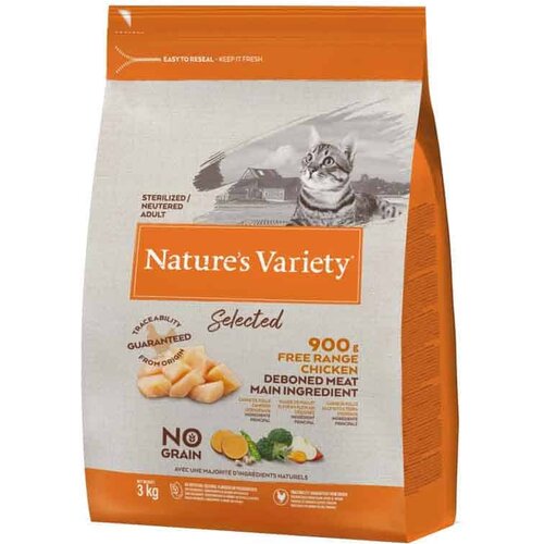 Nature&amp;rsquo;s Variety Hrana za sterilisane mačke Selected, Piletina Slike