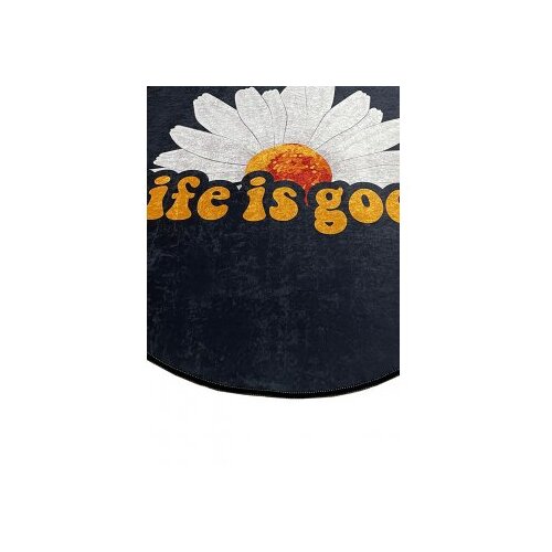 Lessentiel Maison Life Is Good prostirka za kupatilo, 80cm, crna Cijene