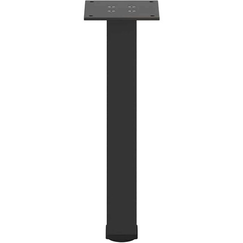 vidaXL Noge za mizo za kavo 4 kosi črna 42-44 cm jeklo Cene