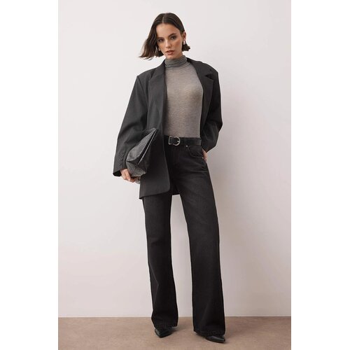 TRENDYOLMILLA ženske pantalone Twoaw26Je00075, Crna-Black Cene