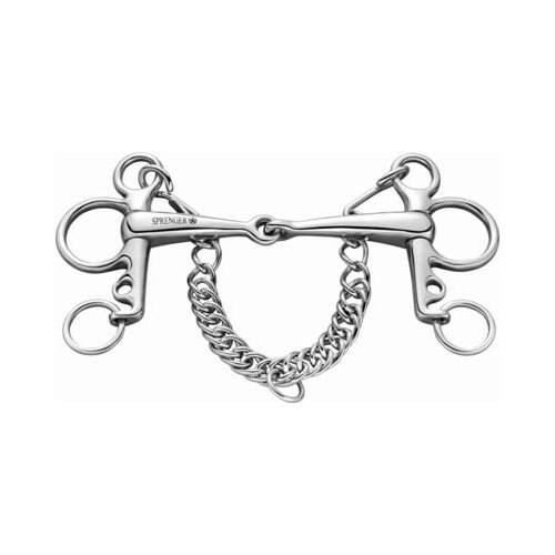 Sprenger Pelham brzda 16 mm, enojno lomljena - 135 mm Cene