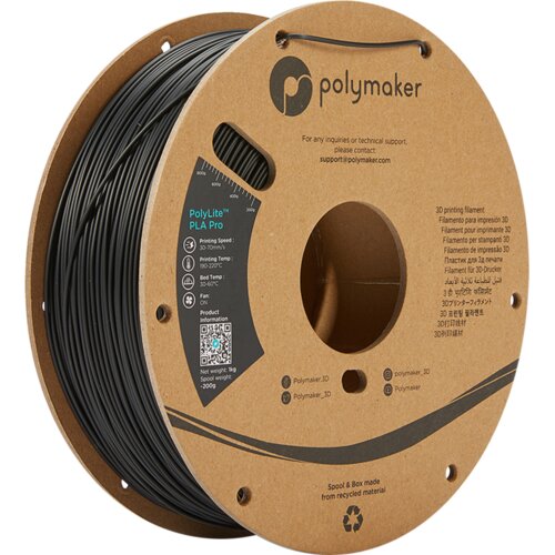 Polymaker polylite pla pro black, 1,75 mm / 5000 g Cene