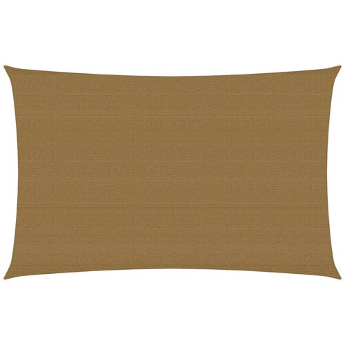 vidaXL Senčno jadro 160 g/m² taupe 2,5x4,5 m HDPE Cene