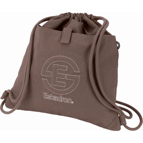 ESKADRON Nahrbtnik Canvas - grey-brown Slike