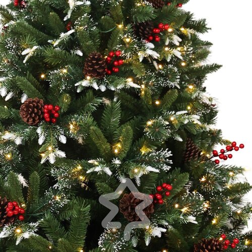 Můj Stromeček Umetna jelka vi&amp;scaron;ina 150 cm Snowy Pine LED &amp;ndash; Slike