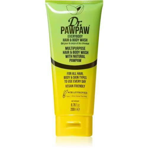Dr.PAWPAW Everybody šampon in gel za prhanje 200 ml