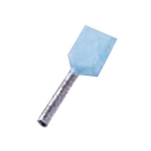 Intercable Tools Dvojni zaključek žice 2x0,25qmm svetlo modre barve ICIAE0258Z, (21000012) Slike