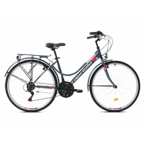 Capriolo ženski bicikl tour-sunrise l 28''/18HT sivo-pink 81337 Slike
