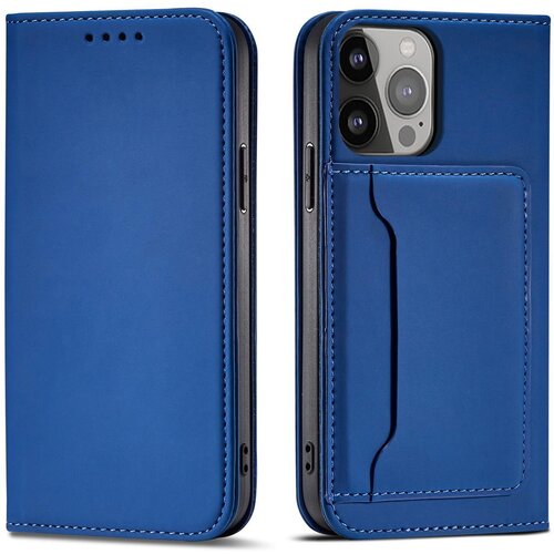  Modni etui/ovitek za Samsung S23 Ultra, žepek, Moder Cene