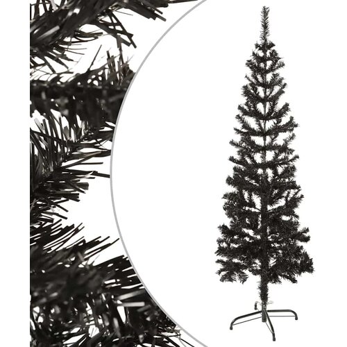  Usko božićno drvce crno 150 cm Slike