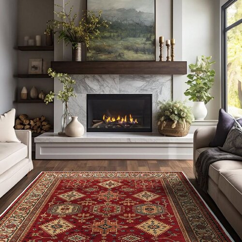 Conceptum Hypnose Kece-Fr20 crveni tepih (80 x 300 cm) Cene