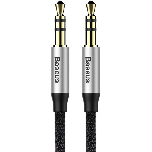 Baseus Yiven Audio Cable Cable 3.5 mo&scaron;ki Audio M30 1.5M Silver+ Black, (20628344) Cene