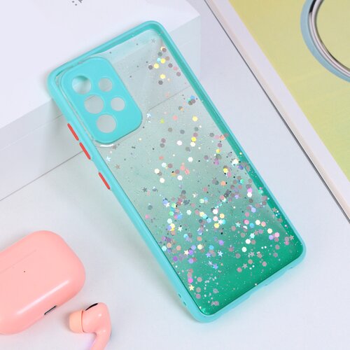 Teracell maska Frame Glitter za Samsung A525F/A526B/A528B Galaxy A52 4G/A52 5G/A52s 5G zelena Cene