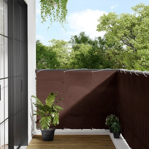 Furnova Balkonsko platno rjavo 120x800 cm 100 % poliestrski oxford, (22056891) Cene