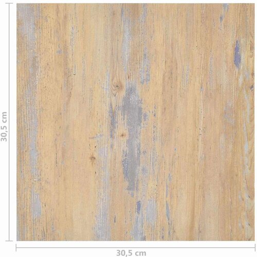  Podne daske 55 pcs Smeđa 5 11 m&amp;sup2; PVC - Smeđa i siva Slike